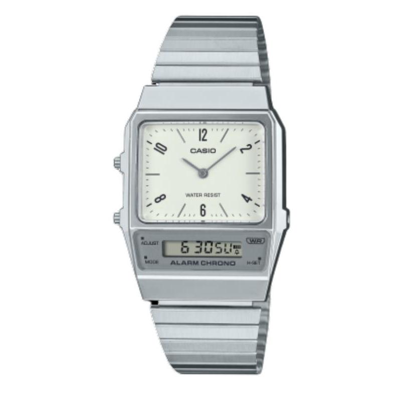 CASIO Unisex VINTAGE Series White Watch AQ-800E-7A2 AQ-800E-7A2 White Dial