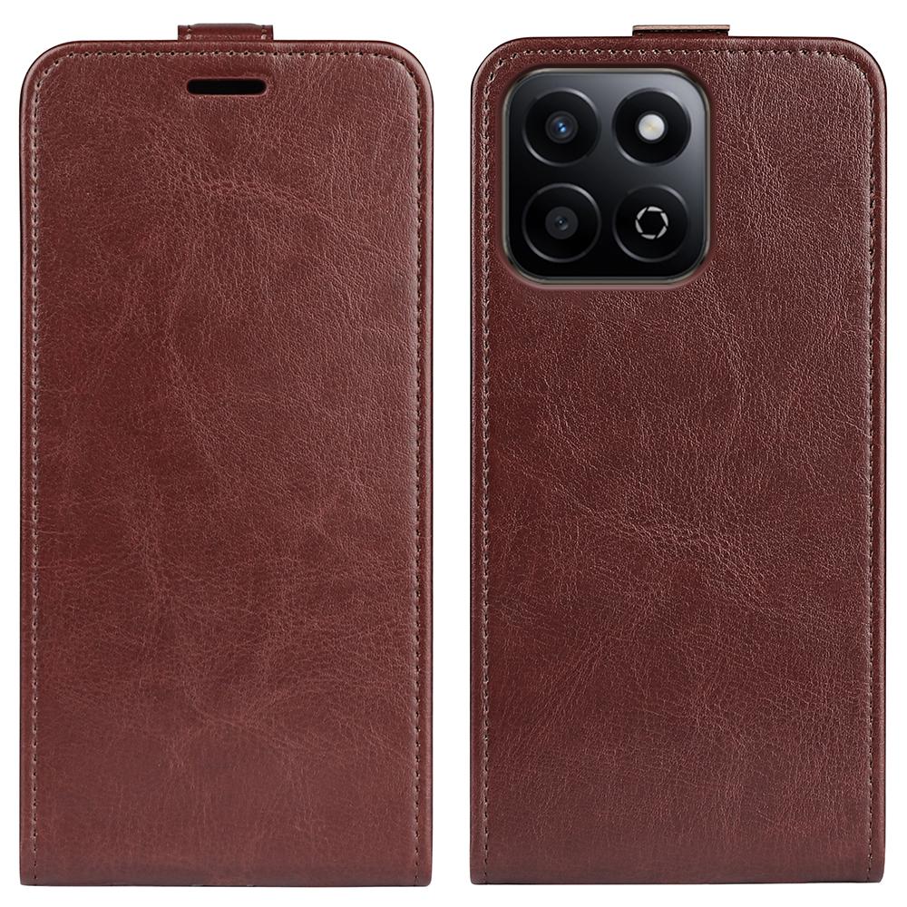 For Honor 200 Smart 5G/X7c 4G Case with Card Slots Vertical Flip Leather Phone Cover