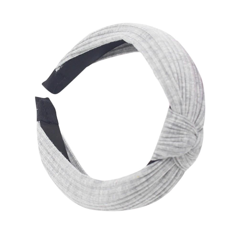 Women's Fashion Headband - Knot Cross Tie Design, Soft Headwrap Hairband Turban