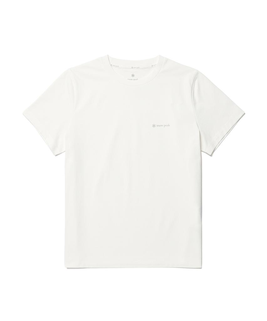 SNOWPEAK APPAREL Quick-Dry Women'S Basic Short Sleeve T-Shirt (S26Mwtts13) Off White