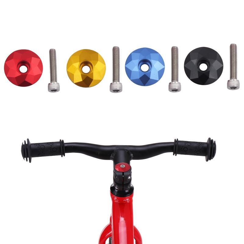 Aluminum alloys Bicycles Top Cover Upper Bowl Cover Stem Cover with Screws for Mountain Bike