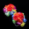 Hawaiian Costume Set With Plastic Grass Skirt For Party Performances And Themed Events
