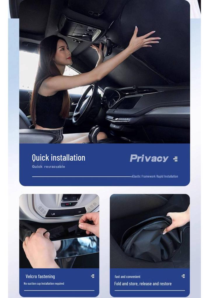 Roewe Car Sunshade: Complete Non-Transparent Side Window Coverage