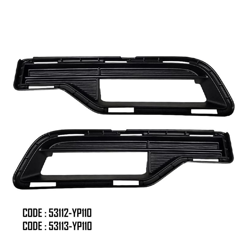 AEE5-1Par Rejilla Inferior Radiador Coche Izquierda Derecha 53113-YP110 53112-YP110 Para Toyota Hilux Rocco Prerunner 2020-2022