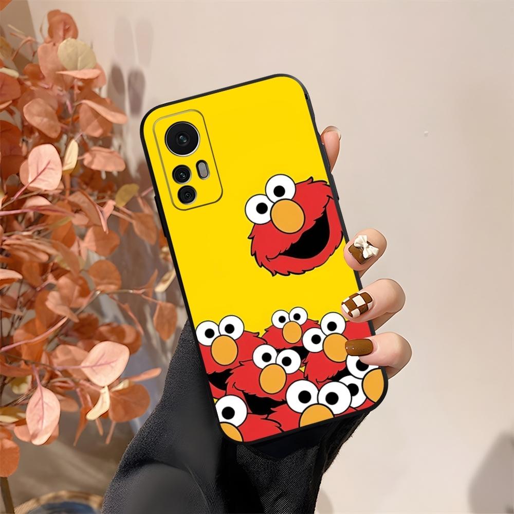 Cartoon S-Sesame S-Street Phone Case Fundas For Xiaomi 15 14 12 Lite Pro 13 11t POCO X5 M6 M5 X6 X3 F5 F6 Pro Cover