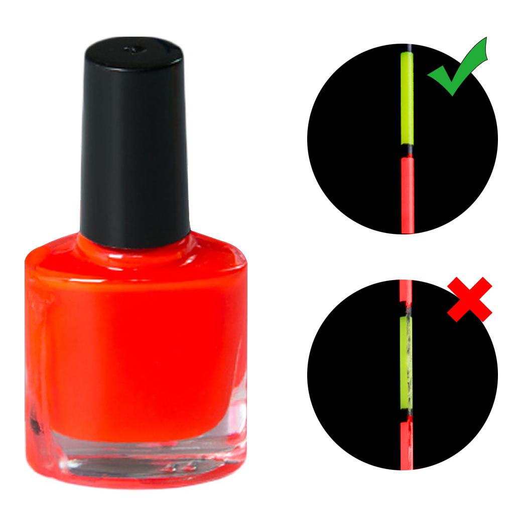 

1 шт. 8 мл Фарба для поплавців Риболовні поплавці DIY Флуоресцентна фарба Фарба для хвостиків поплавців Індикаторна фарба Рибальське приладдя Рибальський інструмент Веселе рибальське приладдя червоний