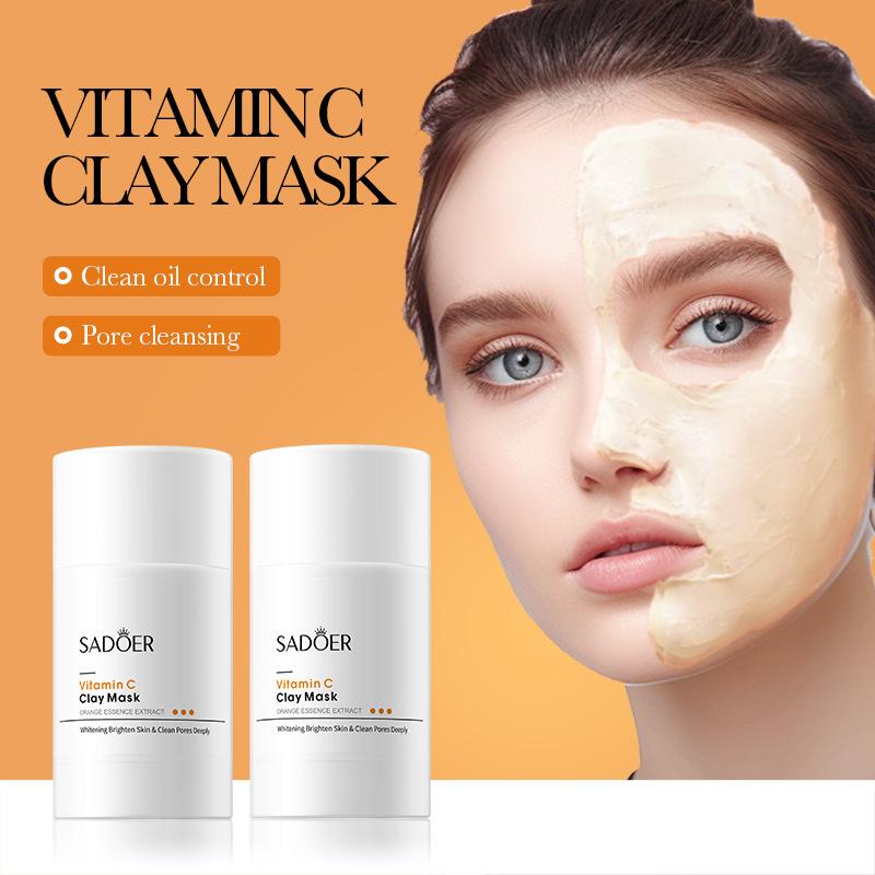 Vitamin C solid mask, brightening and hydrating, brightening skin tone and moisturizing skin care products