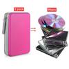Portable CD Case Holder 96 Capacity CD Case Wallet Media Storage Box DVD Bag  CD/DVD Album
