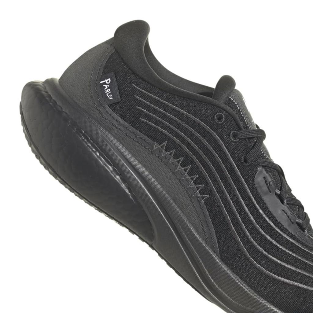 Adidas Supernova 2.0 x Parley LSF50 Men's Running Shoes, Core Black/Carbon/Grey Five (HP2234), Size 25.0 cm