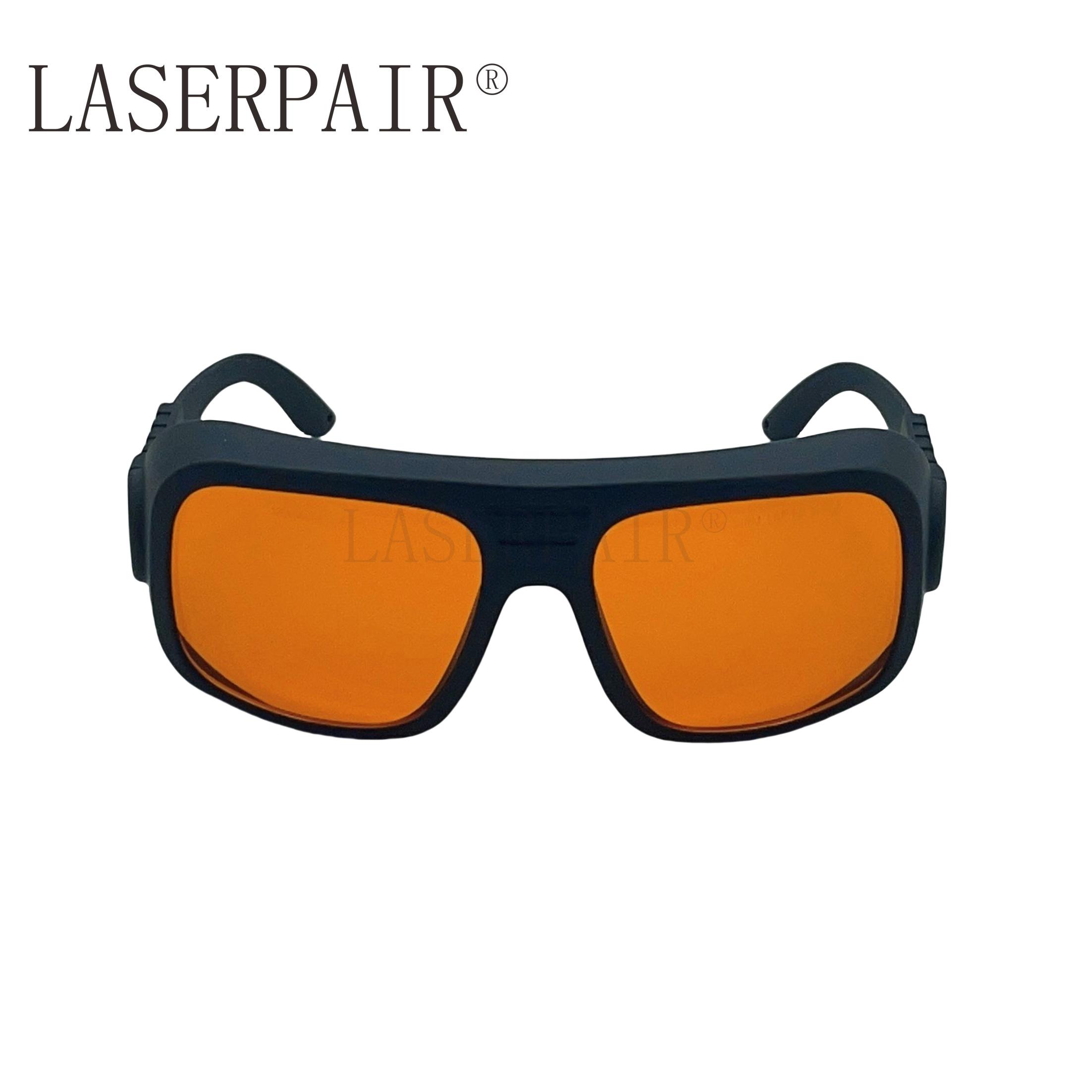 Adjustable 180-534nm Wide Laser Safety Goggles Over Eyeglasses Eye Protection Glasses safety glasses оранжевый
