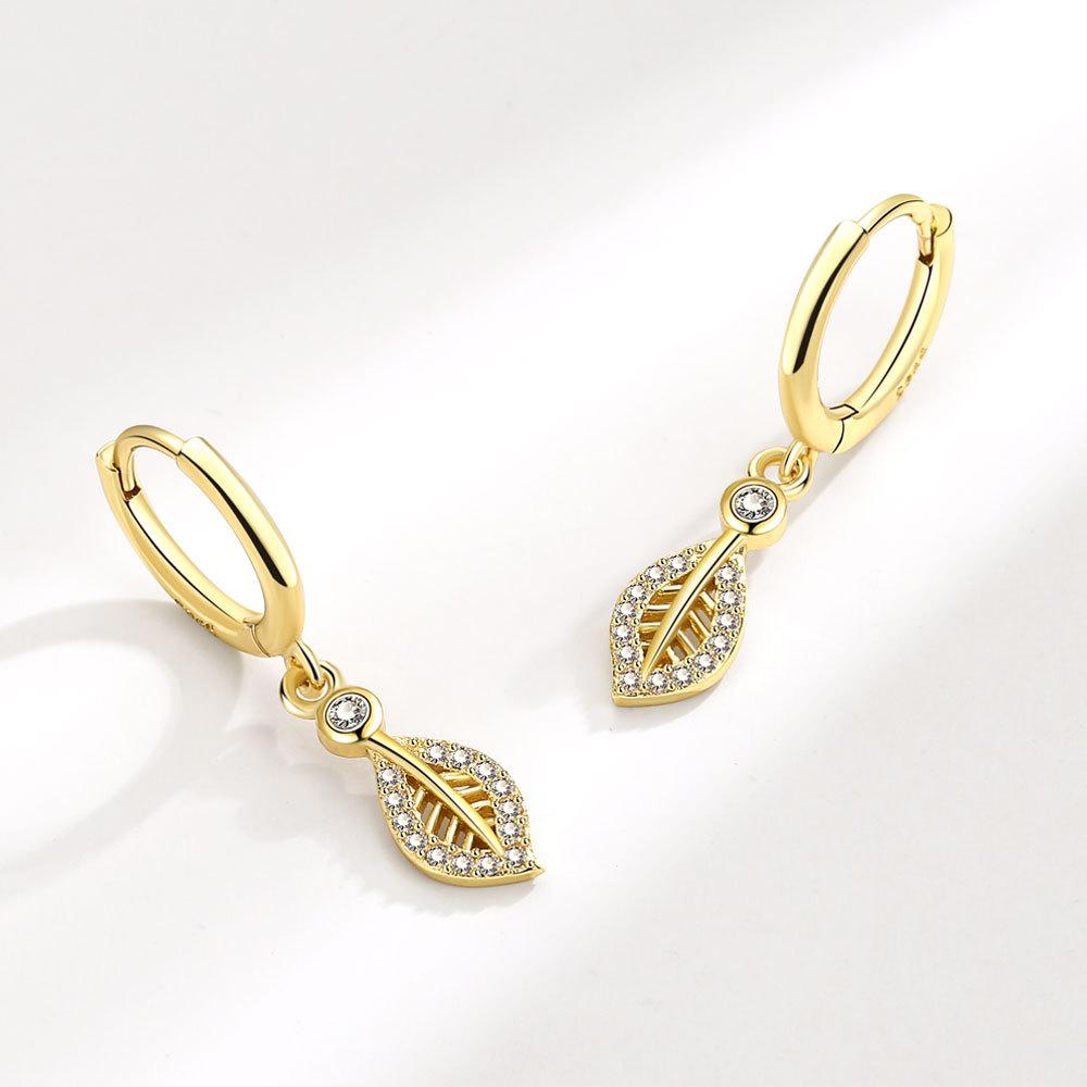 925 Sterling Silver Heart Hoop Earrings Stud Earrings Silver Women Star Butterfly Earrings for Women Jewelry Gift E357