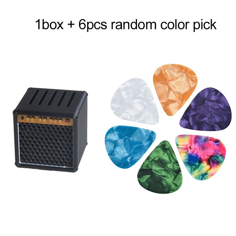 

Guitar Pick Holder with 5 Slots for Guitar Accessories Large-Capacity Portable Guitar Picks Organizer Picks Storage Display TMZ