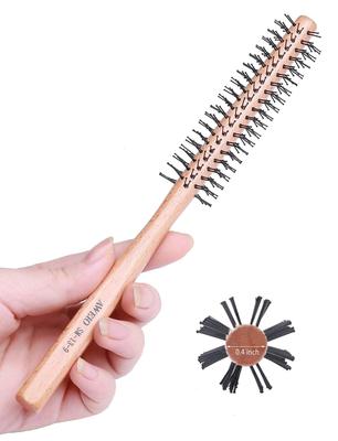 Roll Brush for Cat Curly Hair and Compact Short Hair Unisex 2.5cm Hair, Beards, Size, Styling,