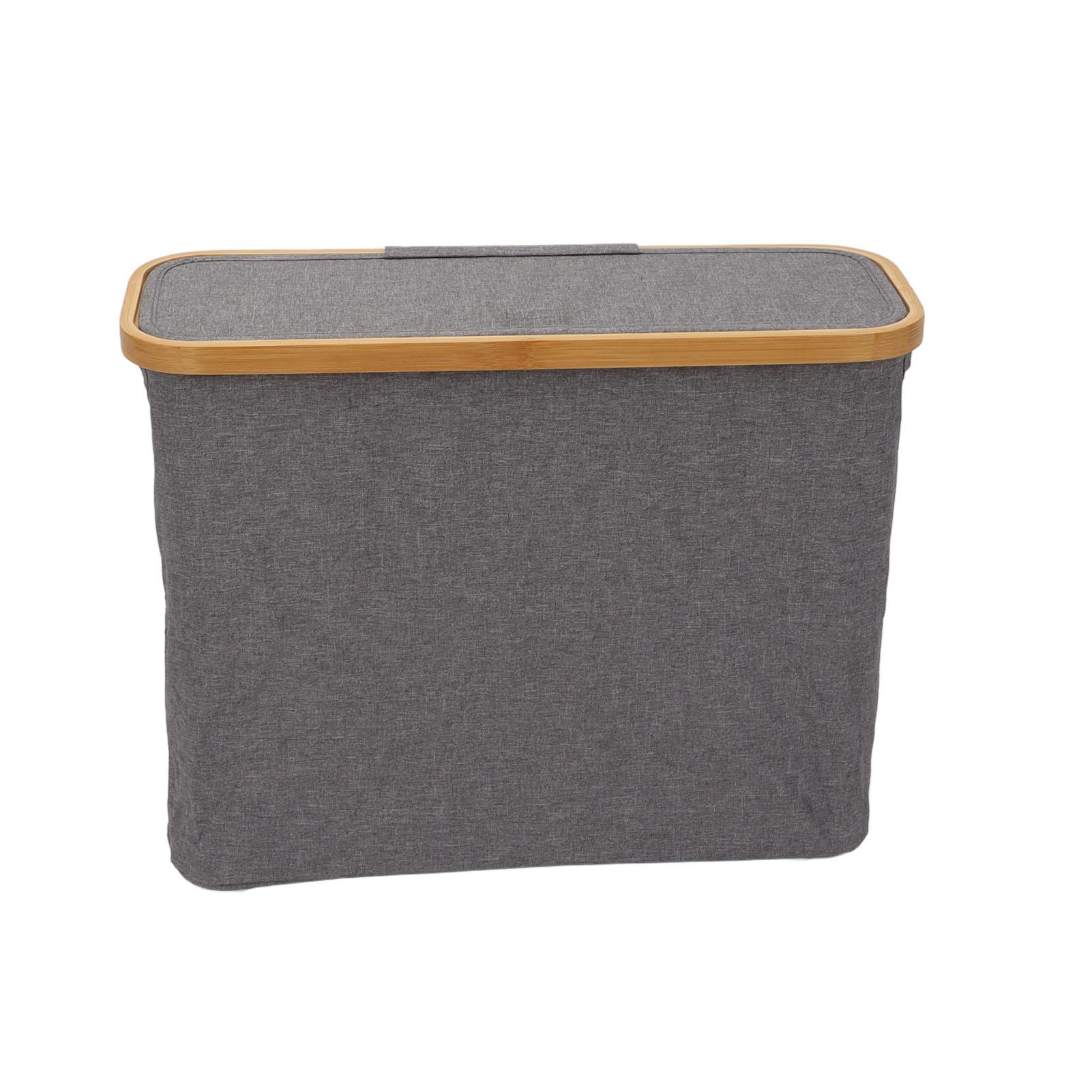 

Корзина для хранения туалетной бумаги, вместимость 12 рулонов, складной нескользящий держатель для туалетной бумаги с крышкой и серый