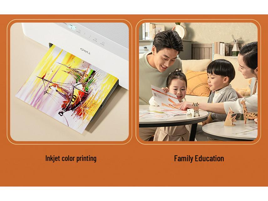 Deli A4 70g Printing Paper - 500 Sheets, White Draft Paper for Office Photocopying