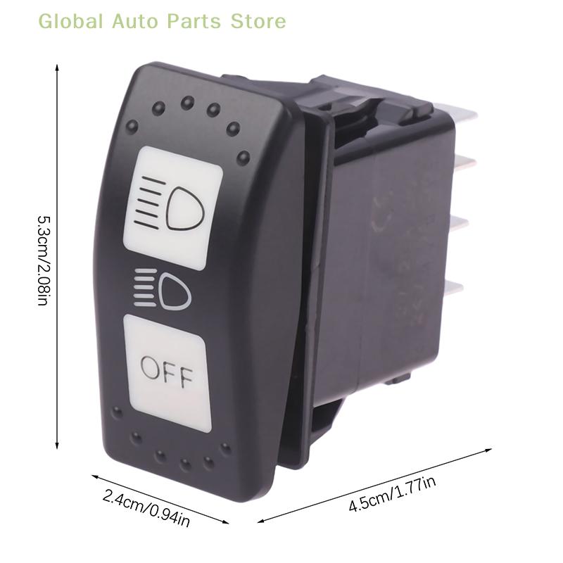 Headlight Switch Light For Can Am Defender HD10 Max HD10 Maverick X3 Turbo Sport Trail ABS Plastic 20 AMP Switch #710004492