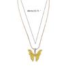 Butterfly Pendant Choker Adjustable Chain Necklace Perfect Gift for Girls Women