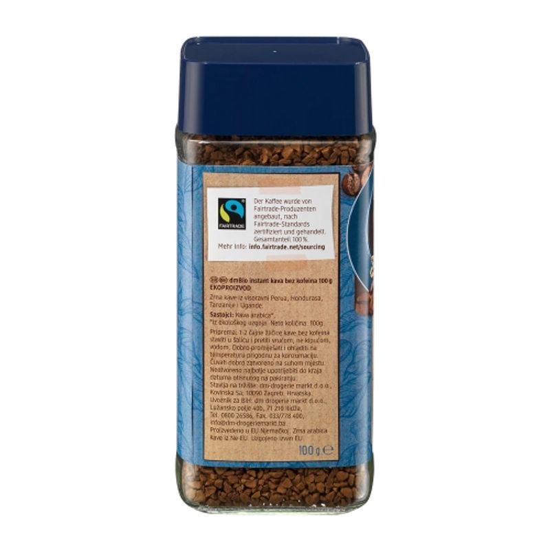 DM Bio Decaffeinated Coffee 100g