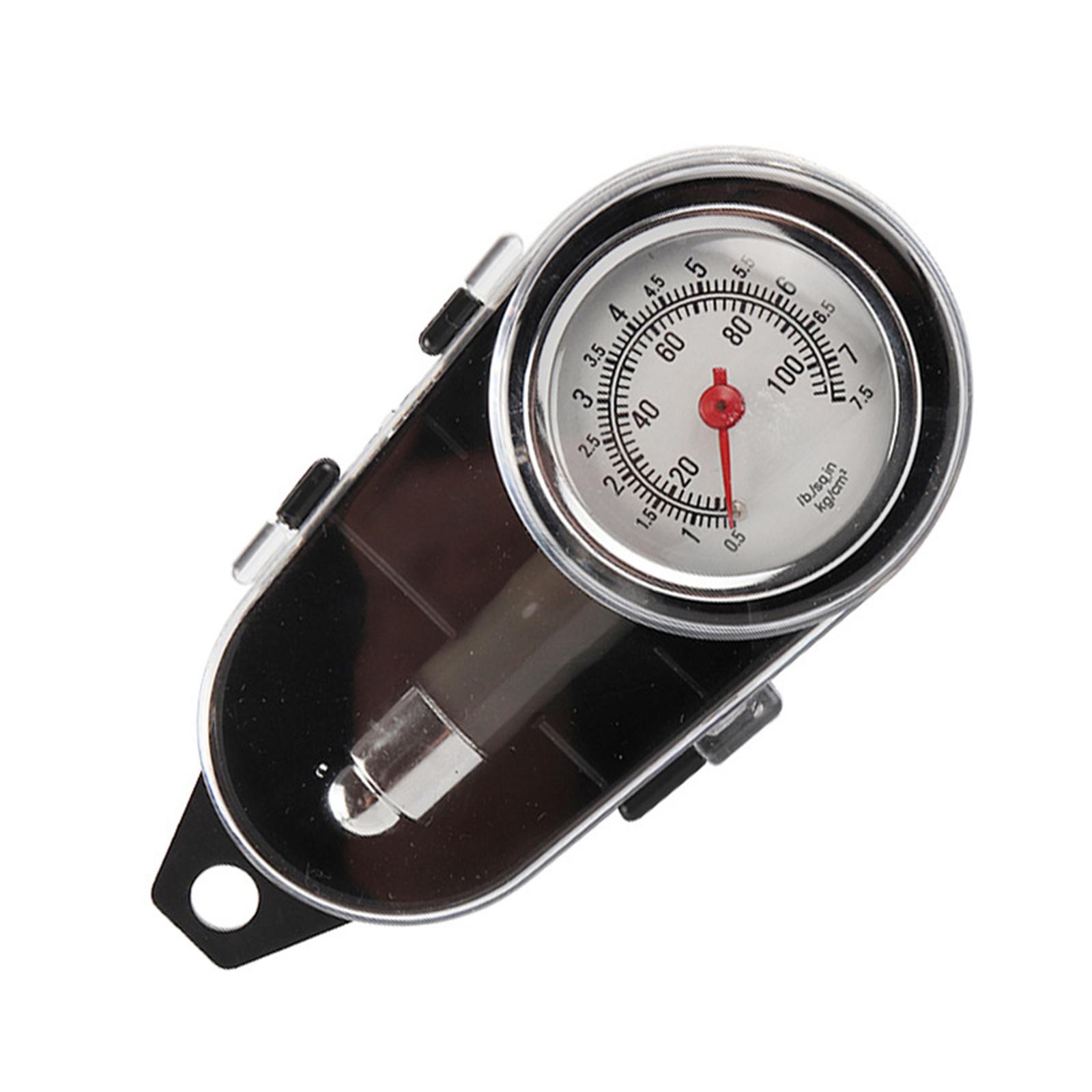 

Testing Tool Stainless Tire Pressure Gauge Meter 0-100PSI Portable Tyre Air Pressure Tester for Car Auto Easy to Read