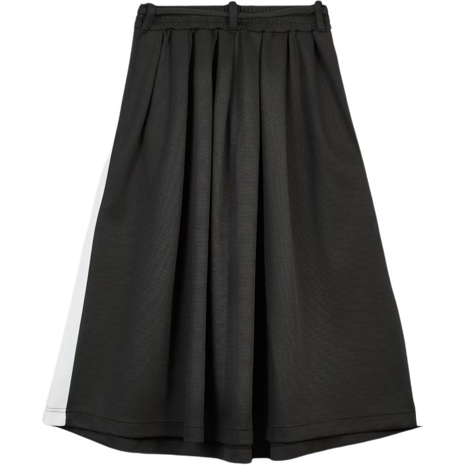 Puma T7 Midi Falten Sport Zweifach Schnürung Mittelhoher Freizeit Langer Rock Damenröcke 639895-01
