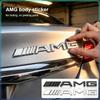 Insignia Emblema Pegatina Trasera de Coche AMG para Mercedes Benz GLC A180 X156 W204 W205 W203 W211 W212 W169 W108 W213 W220 Calcomanía de Carrocería 1 Pieza