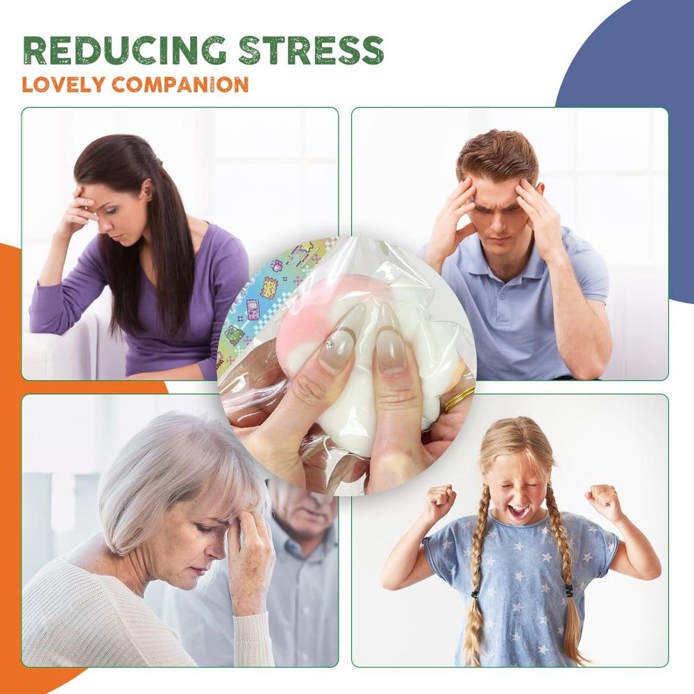 Penguin Squishy Toy For Stress Relief - Soft Slow Rising Sensory Fidget Toy Kawaii Party Favors For Kids Adults Birthday Gifts