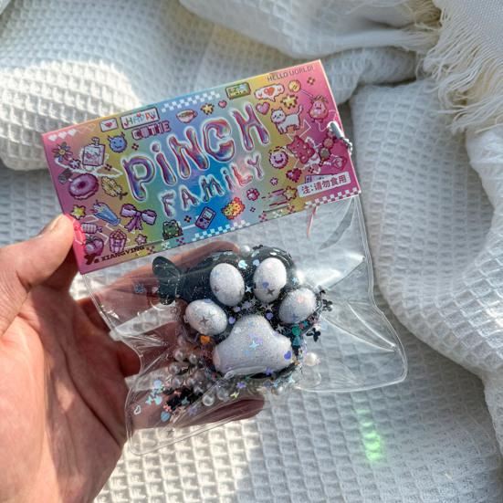 Waffle Squeeze Toy Slow Rebound Stress Relief Bunny Dessert Cat Paw Squishes Sensory Fidget