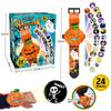 Halloween Pumpkin Projection Watch for Kids, Early Education Luminous Toy Watch, Halloween Gift Party Favors 1pcs