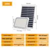 Nufeng 200W Outdoor Solar Floodlight with Lens