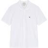 Minimalist Commuter Versatile Comfortable Slim Fit Basic Solid Color Logo Embroidered Short Sleeve Polo Shirt Men Tops 40EM269-YAF