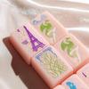 160Pcs American Mahjong Tiles Set 4 Layer Engraved Acrylic Mahjong Tiles Kit Mah Jongg