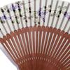 [Stylish Kimono Iroha] Saihana [Hagi] Fan and Pouch Set, Women's Fan, 21cm