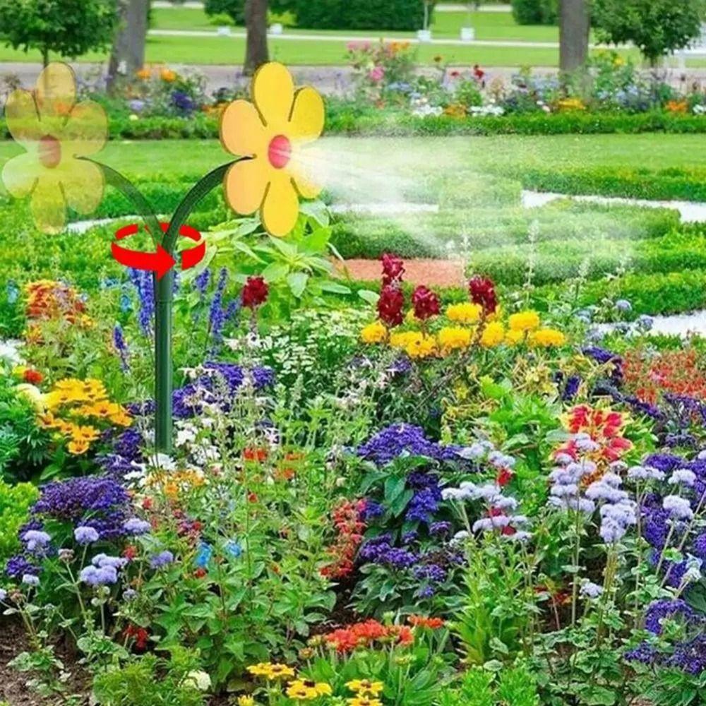 

720 Rotating Dancing Daisy Sprinklers Funny Water Spray Toy Crazy Spin Sprinkler Farm