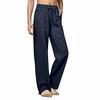 Women's Straight Pants Fashion Casual Pants Nine Point Harlan Pants