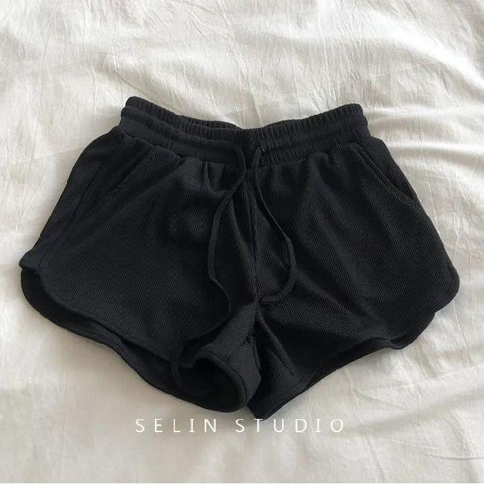 Sports and Casual Shorts for Women In Spring and Summer New Korean Style Versatile Slim Jogging Wide-leg Pants Small Student Pants