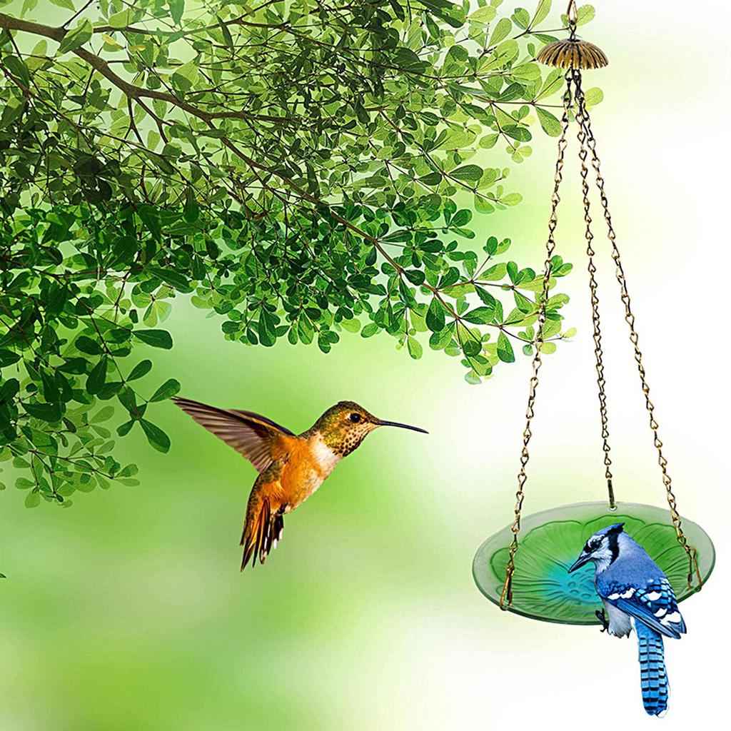 Metal Hummingbird Feeder Flower Design Feeding Station Bird Feeding Station For Outdoor Garden Backyard Porch Park