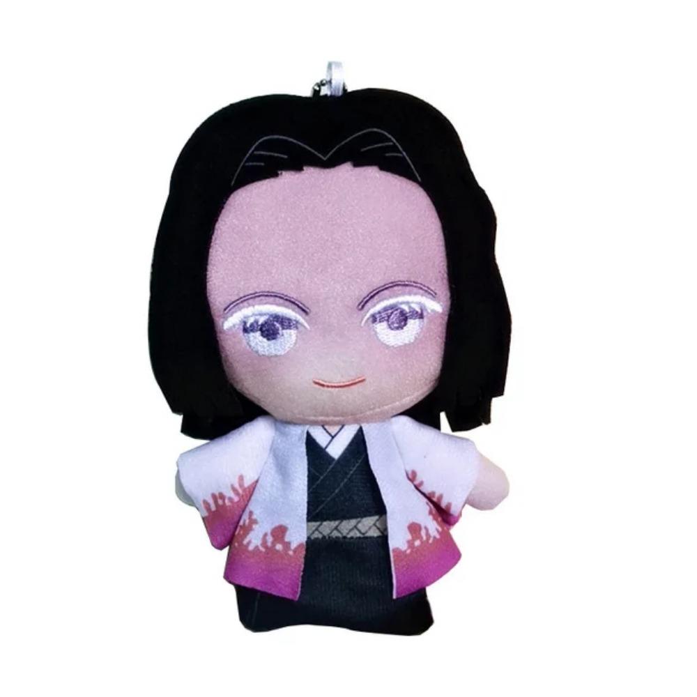 15cm Japan Anime Demon Slayer Akaza Rui Iguro Obanai Tanjirou Kamado Nezuko Agatsuma Zenitsu Plyšové hračky Panenka Peluche dárek