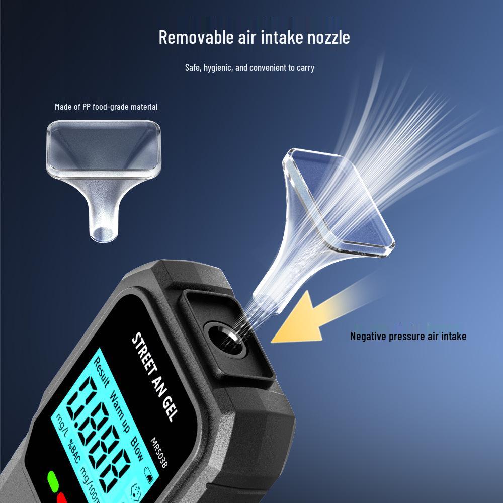 2025 Alcohol Breathalyzer - New Model Drunk Driving Tester
