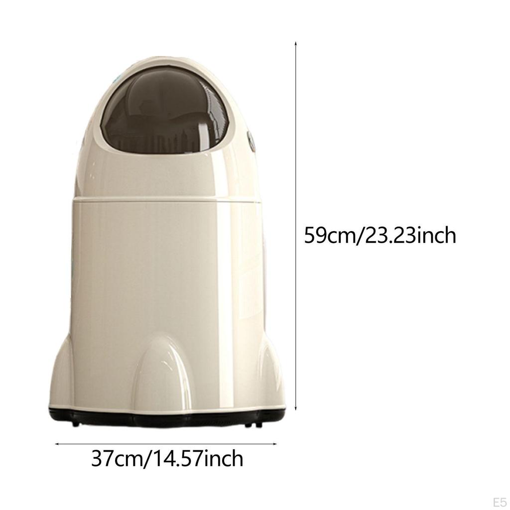 Kitchen Trash Can Garbage Bin with Universal Wheels Tall Large Open Luxury Lid Waste Basket for