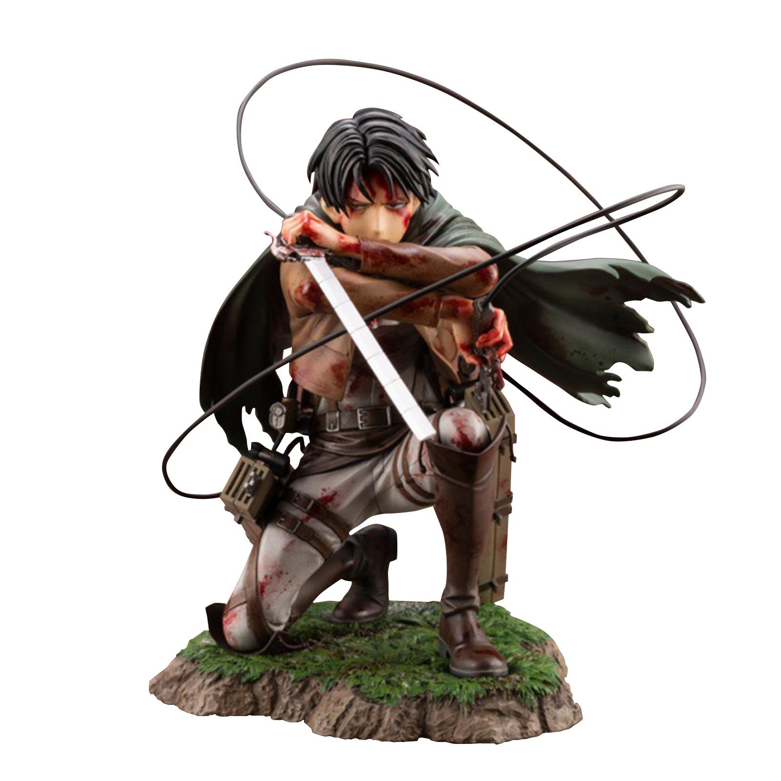 Anime Titāna figūriņa Eren Jaeger Levi