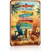 Tin Sign Art Metal Wall Decor 20x30cm Retro Vintage Painting