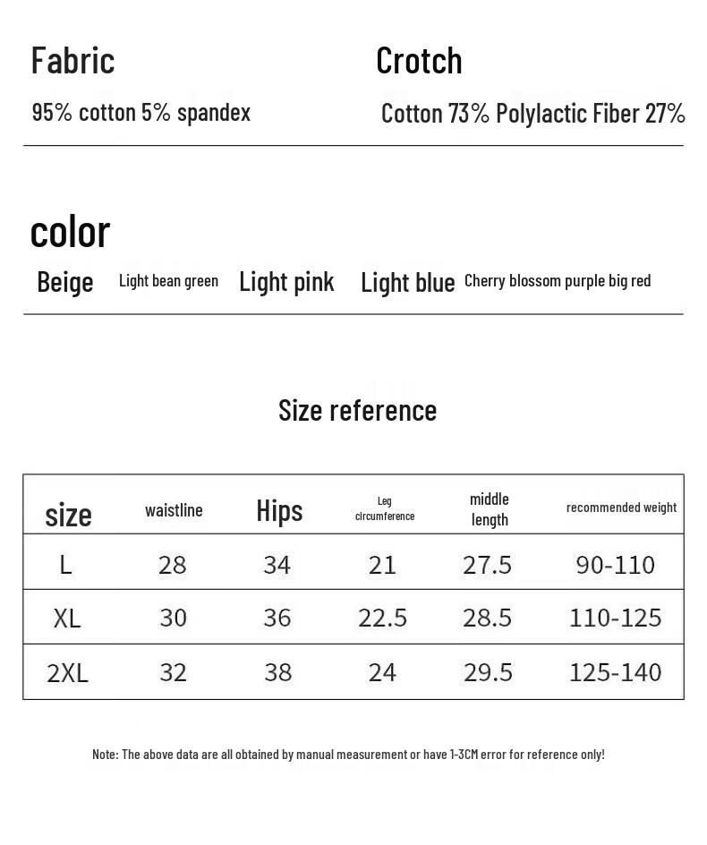 YUZHAOLIN Women's Pure Cotton Antibacterial Mid-Waist Briefs