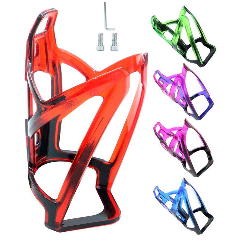 Bicycle Bottle Cages MTB Road Bicycle Water Bottle Holder Colorful Lightweight Cycling Bottle Bracket Rack Bike Accessories Cup Holders 5