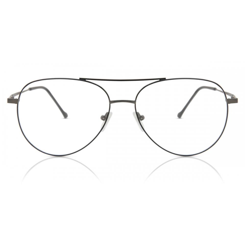 

Full Rim Pilot Black Smartbuy Collection Bocsz 932b Fashion Men Eyeglasses Black/56-15-142