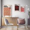 Abstract Yayoi Kusama Poster Gallery Exhibition Wall Art Prints Museum Japan Canvas Painting Retro Living Room Home Decoration