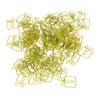 100pcs Paper Clips Christmas Gift Box Shape Increased Skid Resistance Rust Prevention Colorfast
