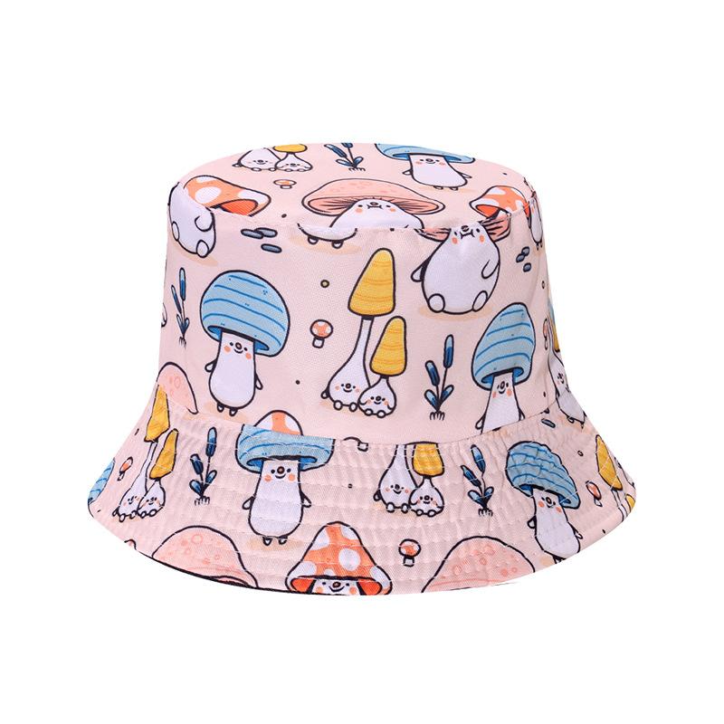 

Универсальная шляпа в стиле милый гриб женская солнцезащитная шляпа рыбака Beige