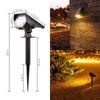 Super Bright Waterproof Solar Garden Spotlight: Dual-Purpose Landscape Lawn Light for Outdoor Villas