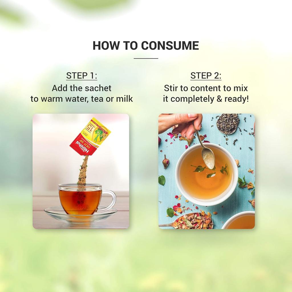 Dabur Honitus Hot Sip Ayurvedic Kadha For Instant Cough Cold Relief 4gm Pack Of 7 Sachets 4gm