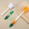 Brosse de nettoyage 5 en 1 pour biberons, multifonctionnelle pour tétines, pailles, gobelets en verre, outil de nettoyage pour gobelets isolants